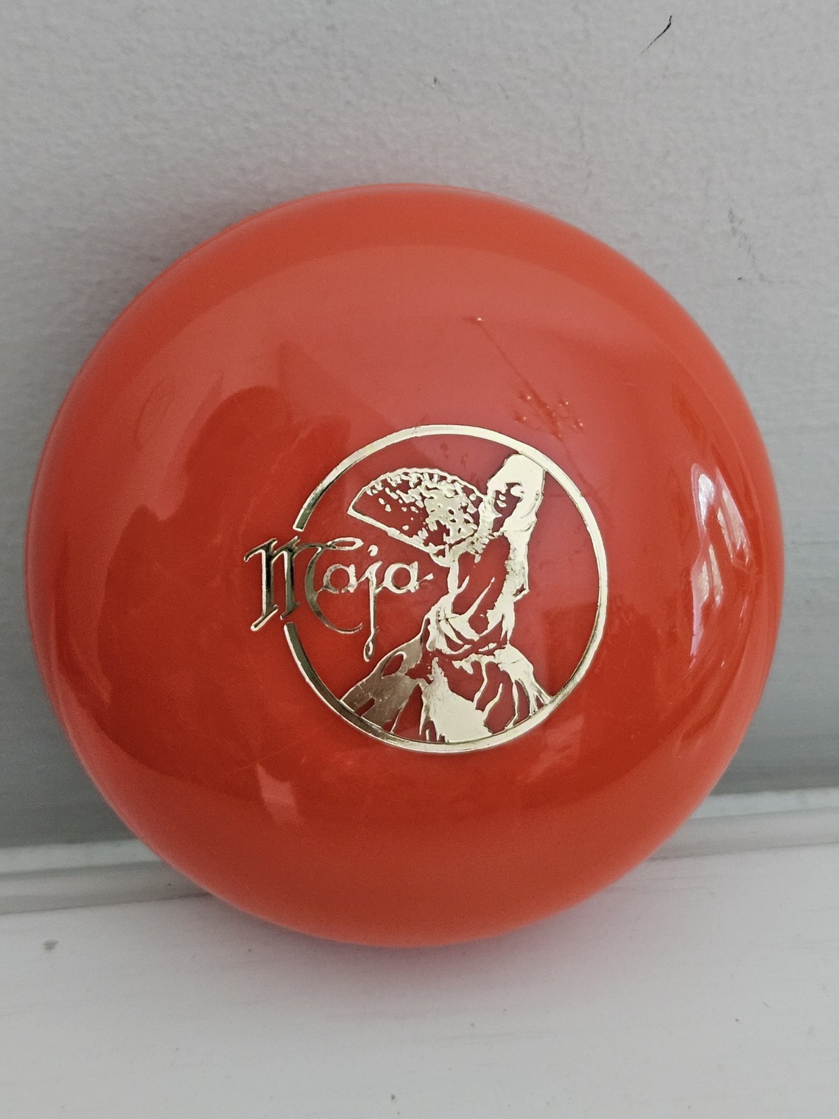 Maja by Myrurgia Espana Unused Vintage Soap & Red Plastic Case