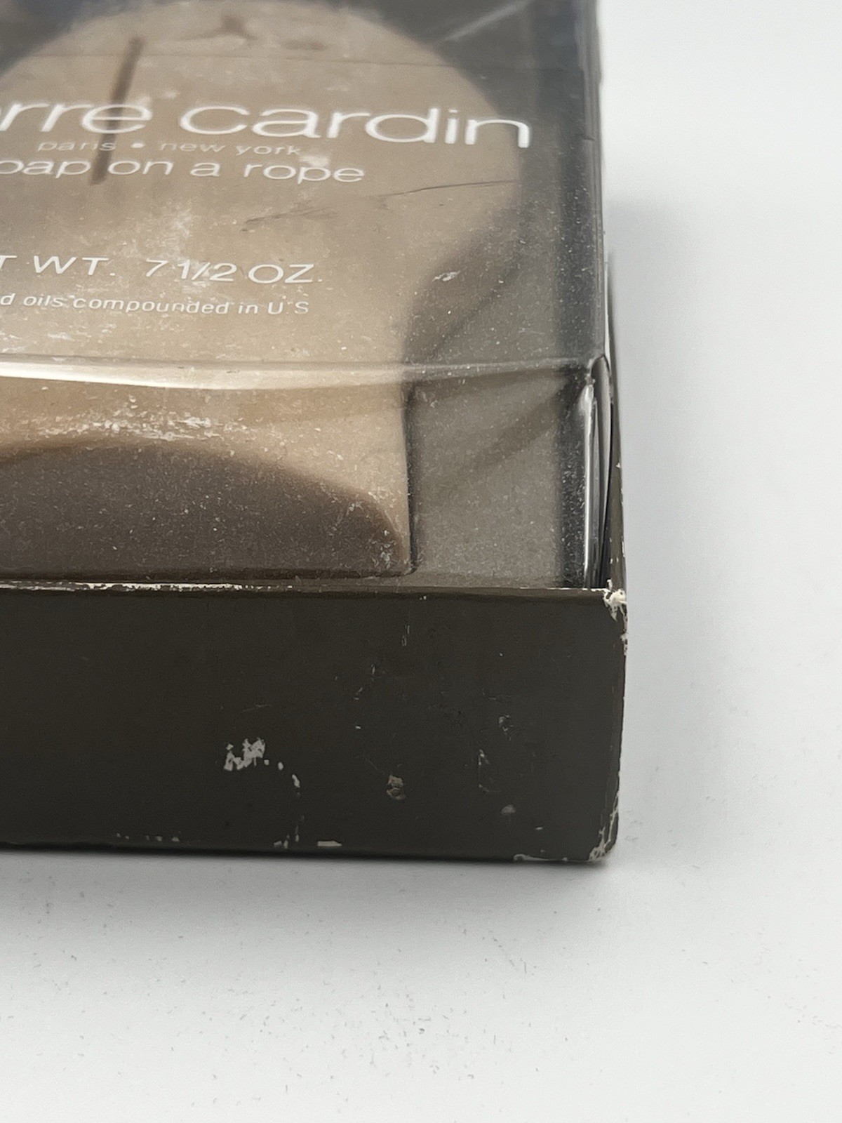 VTG NIB Pierre Cardin Fragrance Soap on Rope 7.5 Oz