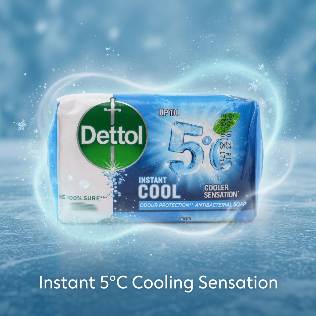 Dettol Antibacterial Cooling Soap 110g | Buy 2 Get 1 Free | Fresh Body Care
