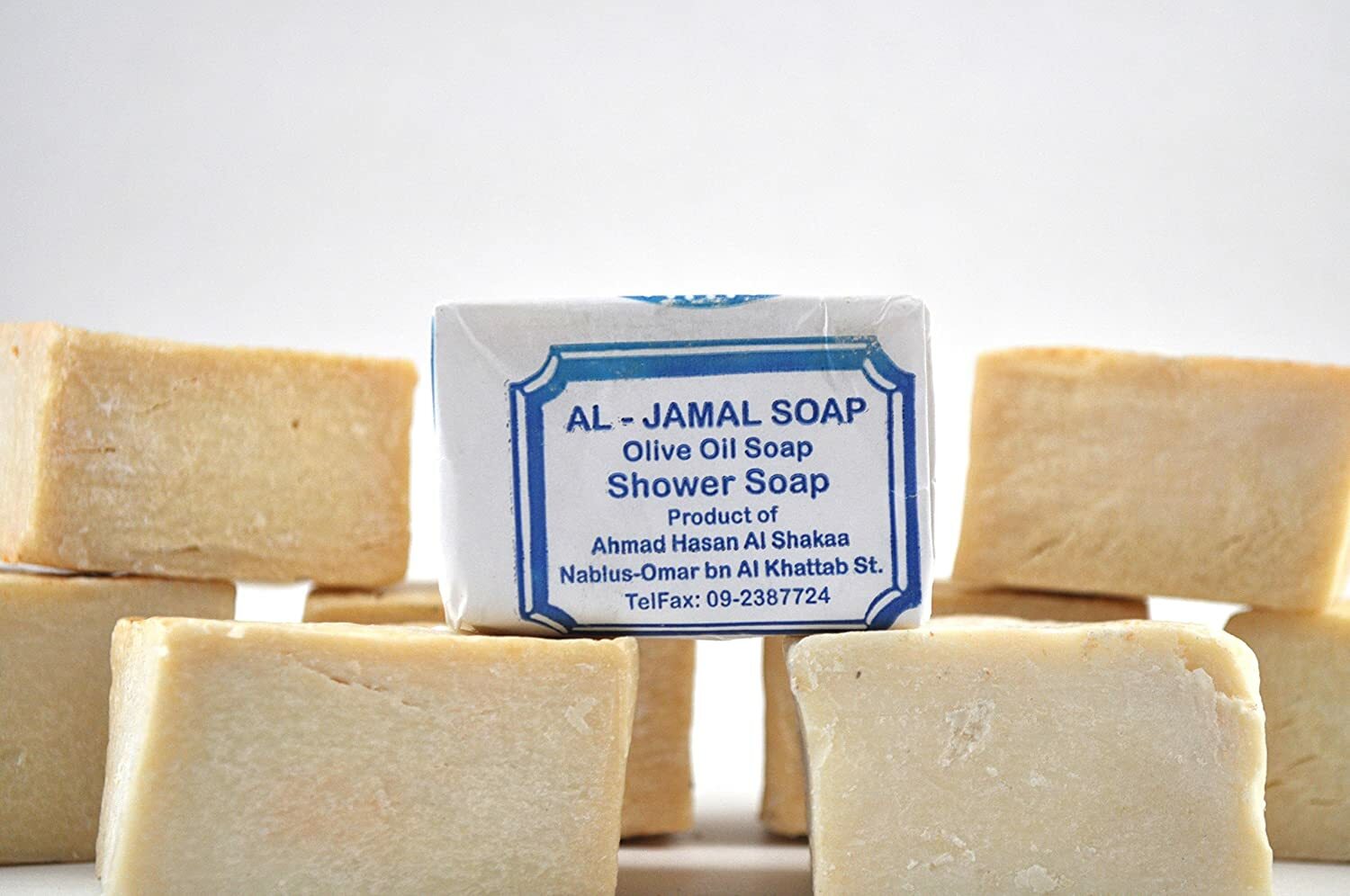 100% Soap Nablus Olive Oil Al Jamal Organic Natural Pure Skin Bar Palestinian