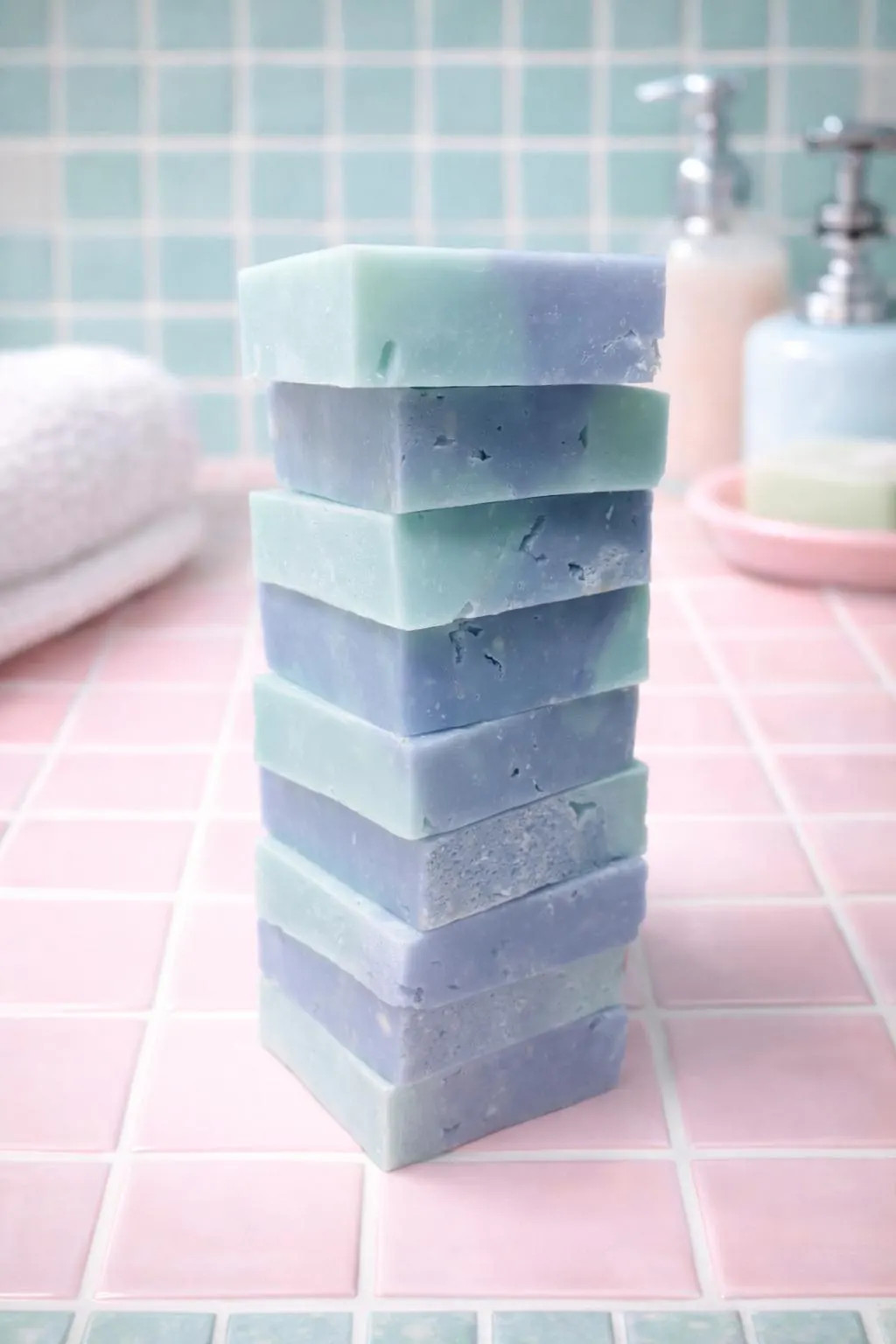 Vintage Clean Handmade Cold Process Soap Fresh Scent Artisan Bar 3.7 oz