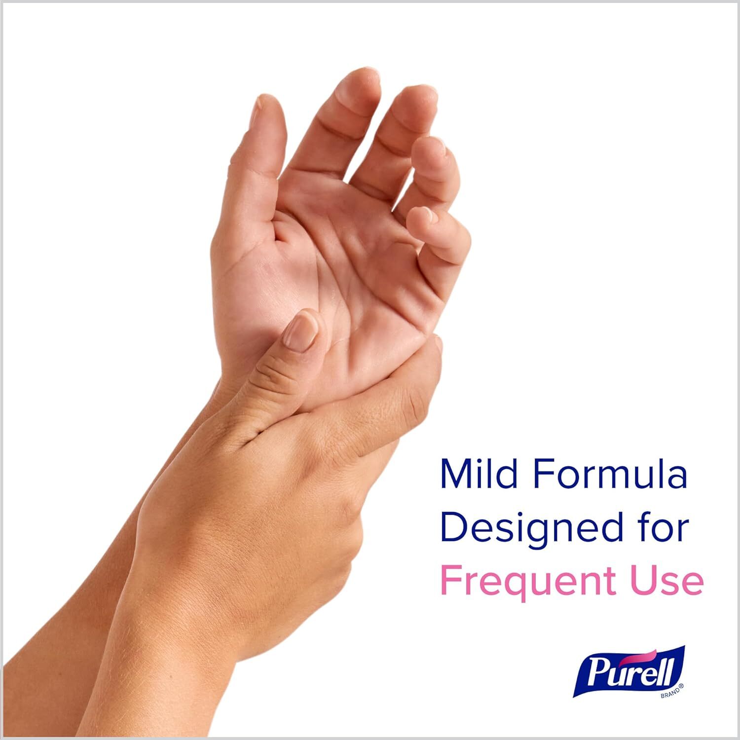 PURELL ES10 (8383-02) Foaming Hand Soap, Fragrance Free, 1200 mL (Pack of 2)