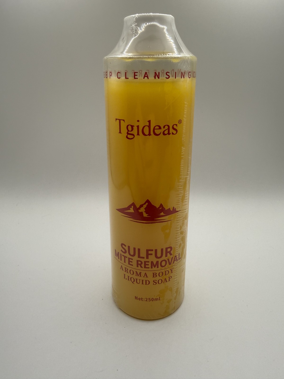 Tgideas Sulfur Mite Removal Aroma Body Liquid Soap Net: 250mL – Brand New Sealed