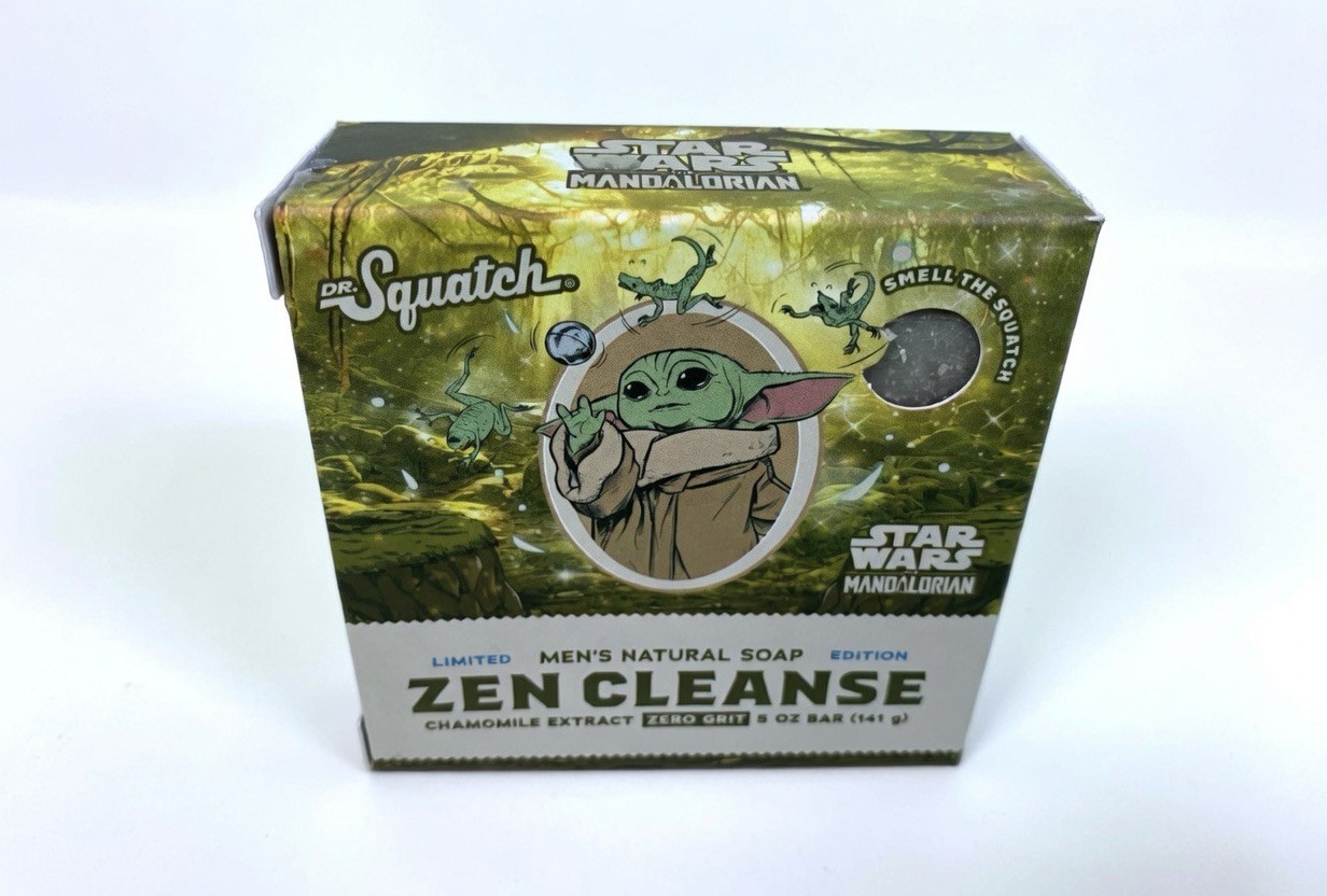 4 pack Dr. Squatch Star Wars Mandalorian limited edition Zen cleanse free ship