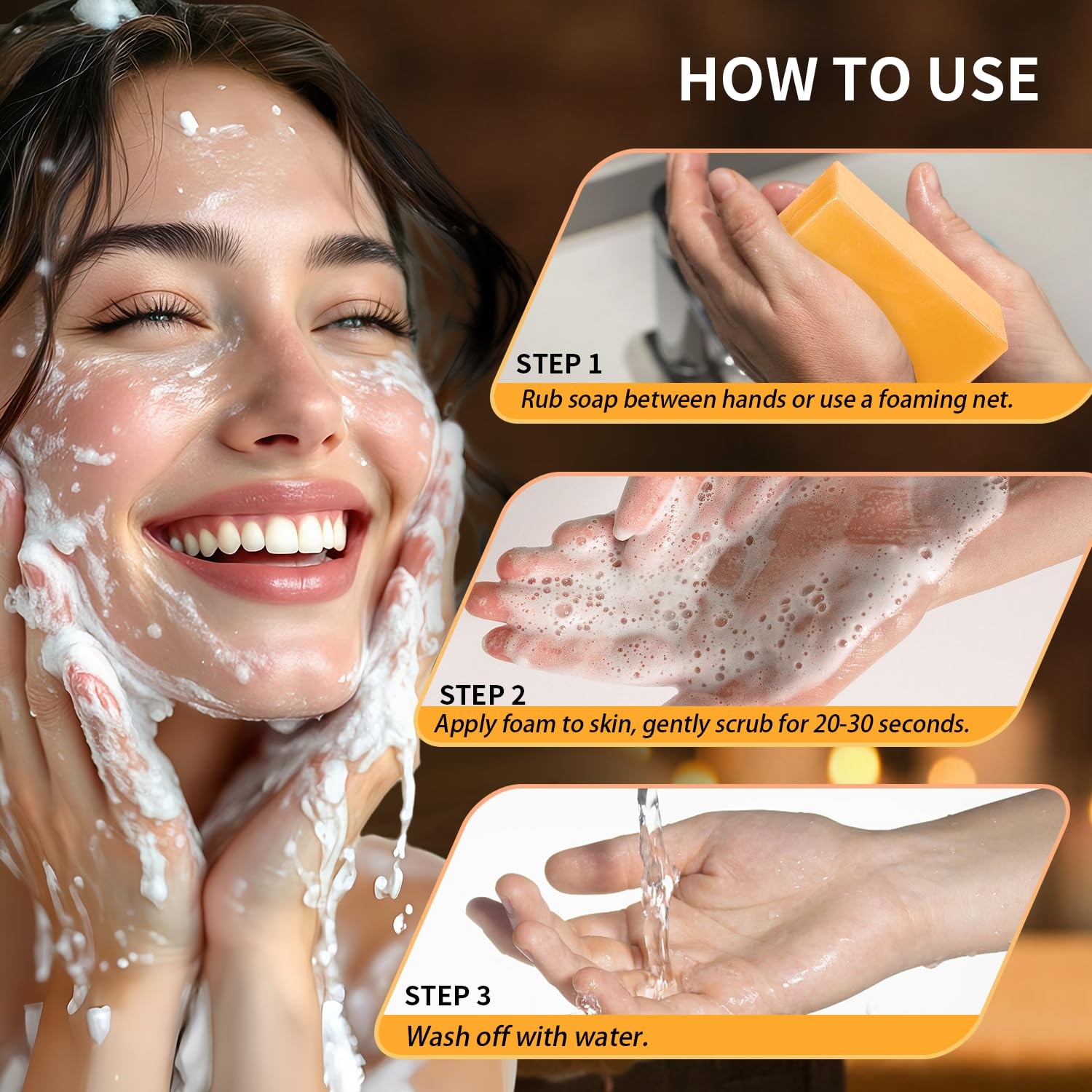 ceedoo Kojic Acid Soap for Dark Spot Remover Bars with 3.5 Ounce (Pack of 2)
