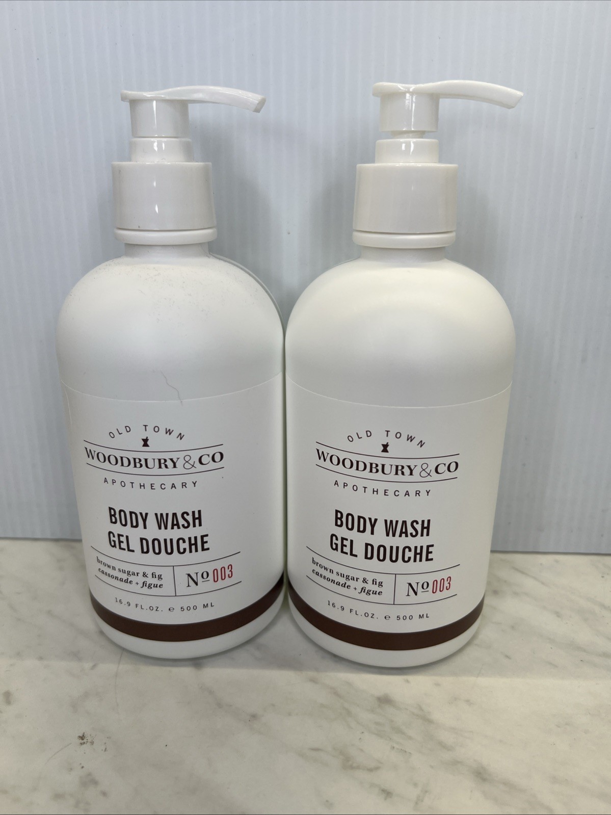 Woodbury & Co Body Wash Old Town Apothecary – LOT OF 2