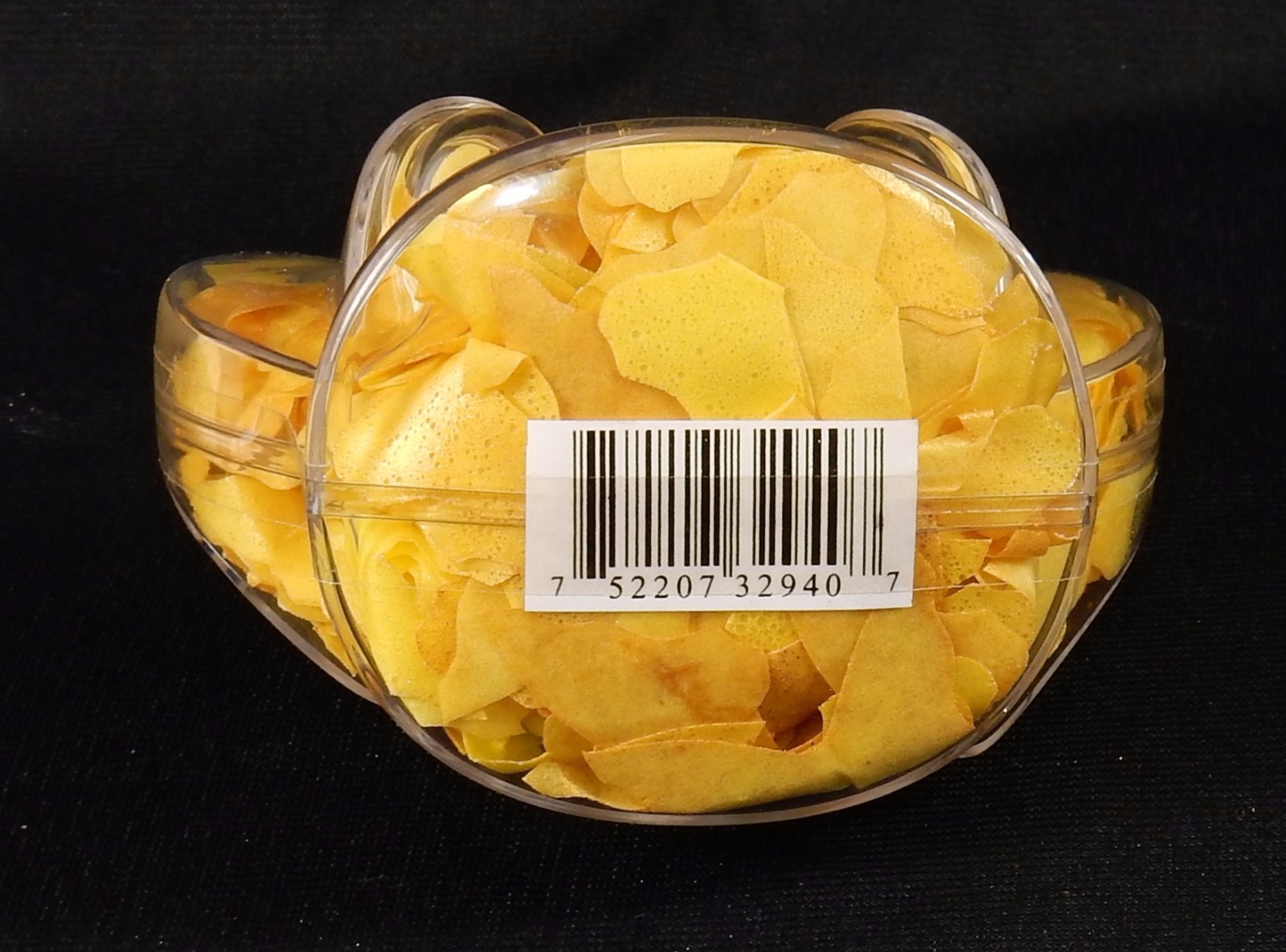 Angel Shaped Bath Soap Ornament w/Golden Wings Confetti, Light Floral Scent