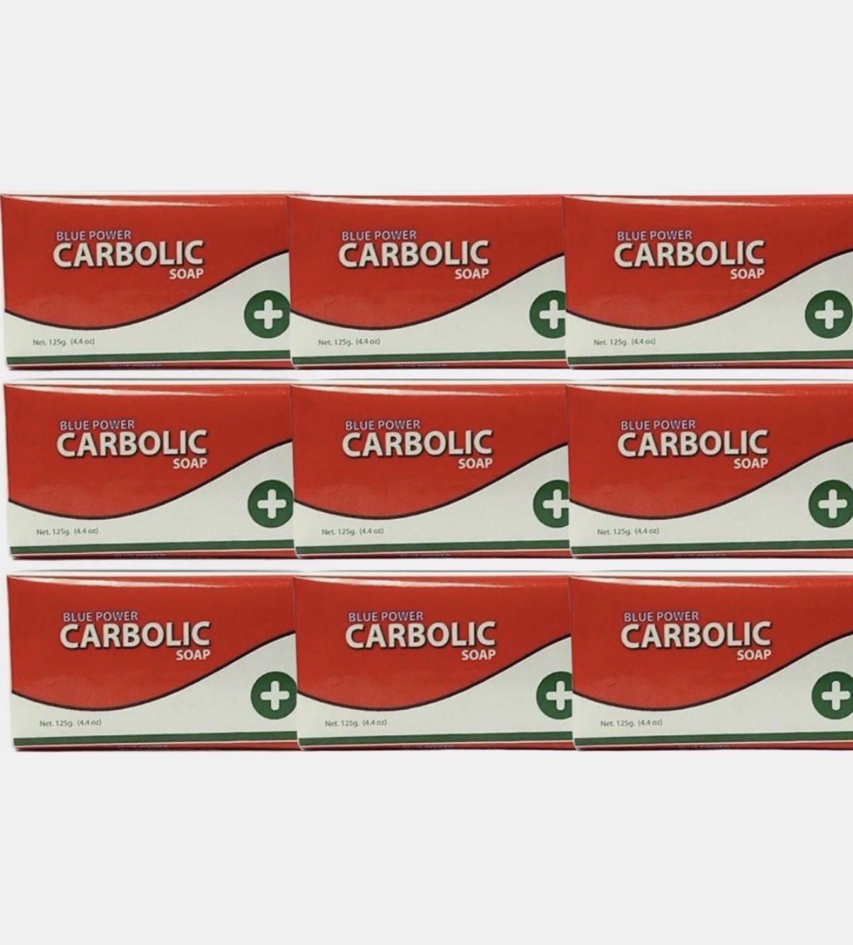 Jamaican Blue Power Carbolic Soap 125g (Pack of 9) – Tariffs are paid by us