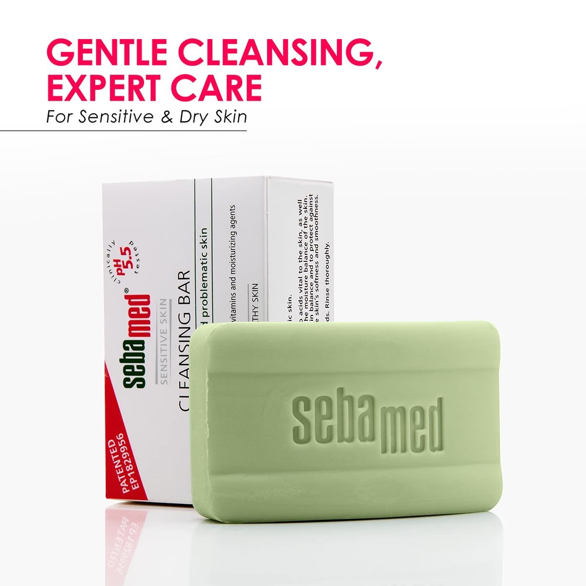 Sebamed Cleansing Bar 100g pH 5.5 Face & Body Cleansing Soap