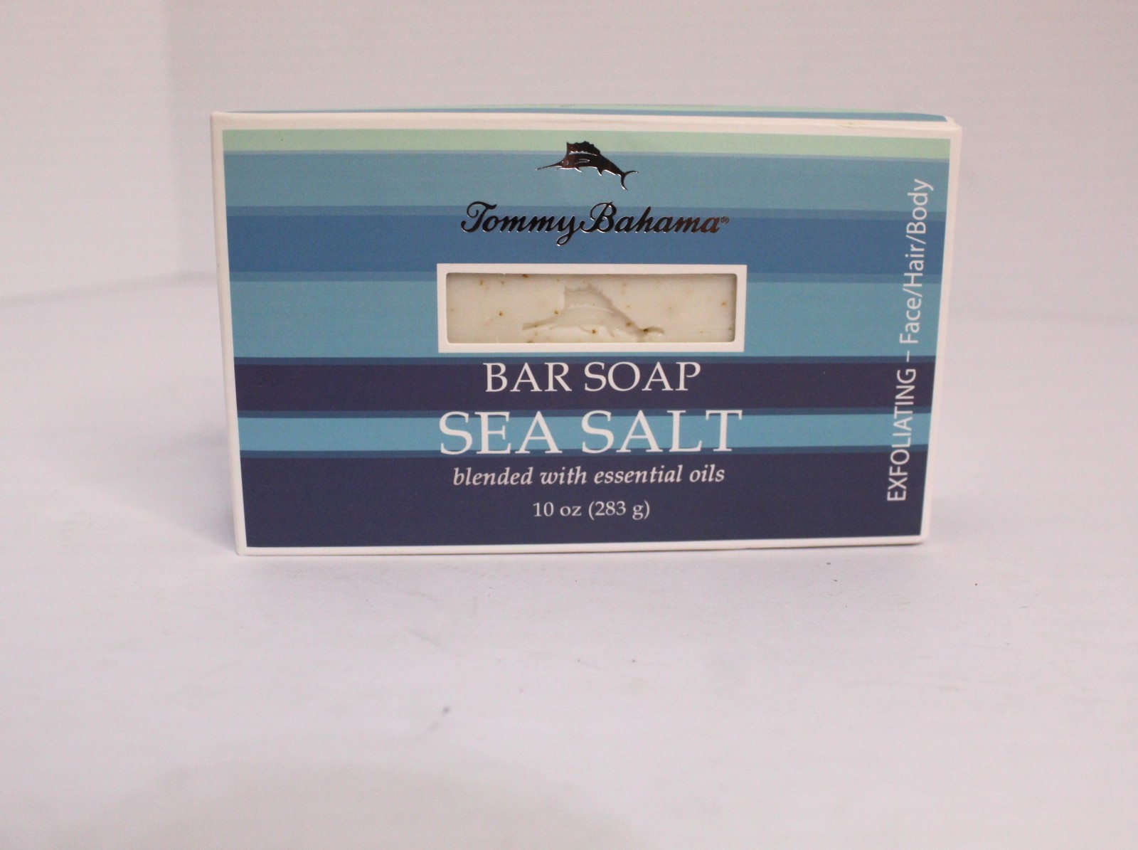 Tommy Bahama Sea Salt Exfoliating Bar Soap For Men ( Hair + Face + Body ) NIP