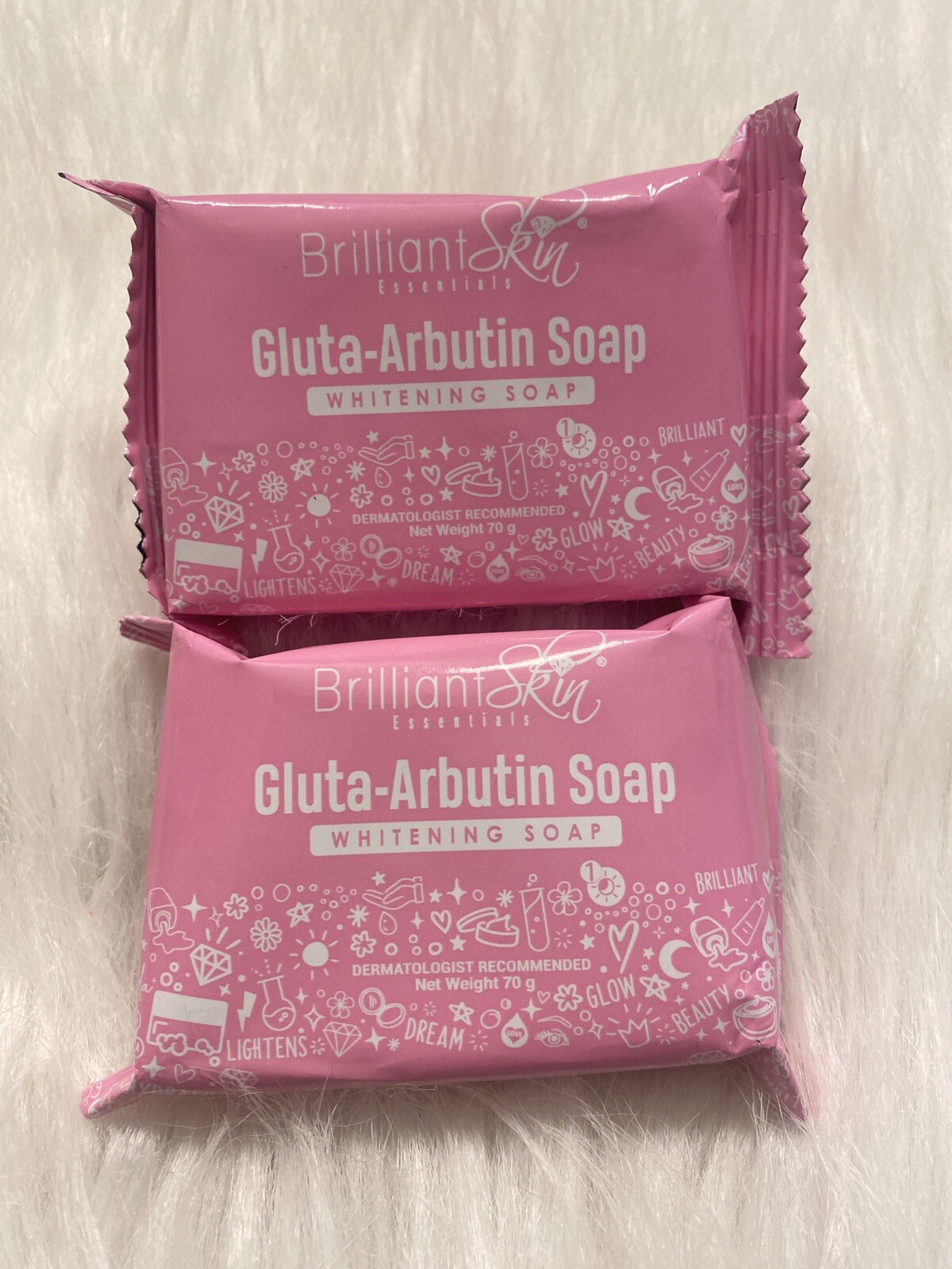 2pc Brilliant Skin EssentialsGluta- Arbutin Soap 135g (🇺🇸 Seller)