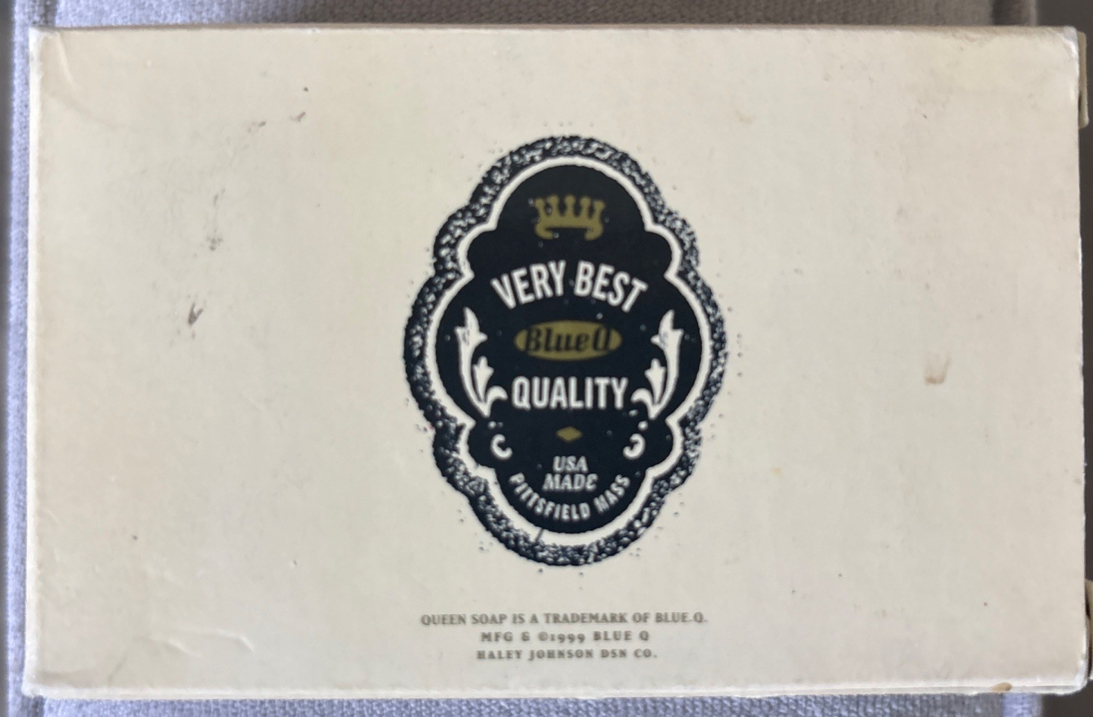 Blue Q Dirty RARE • Queen Bar Soap 7 Oz-New In Box