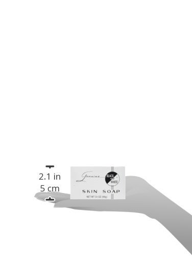Black White – Genuine Skin Soap 3.5OZ .