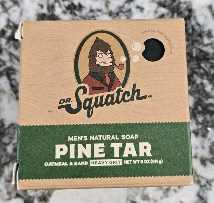 Dr. Squatch 3 Bar Set Pine Tar, Fresh Falls & Lumberjack Lodge Men’s Soaps NEW