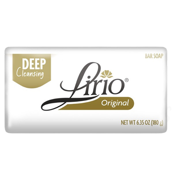 12Pc Lirio Original Bar Soap 6.35oz 180g Deep Cleansing Bath Body Wash Tradition