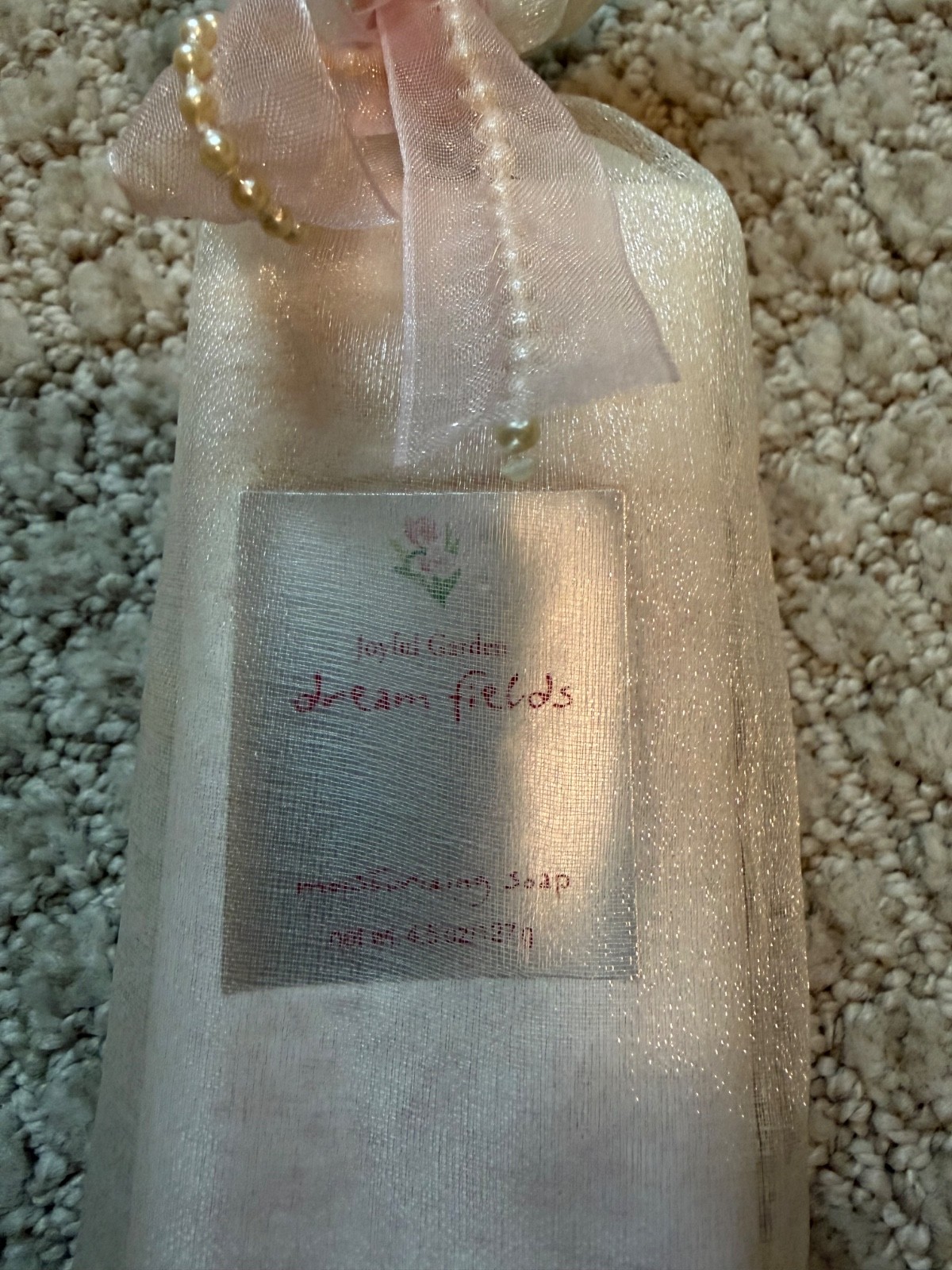 Bath Body Works Joyful Garden Dream Fields Moisturizing Bar Soap Sealed 4.5 Oz