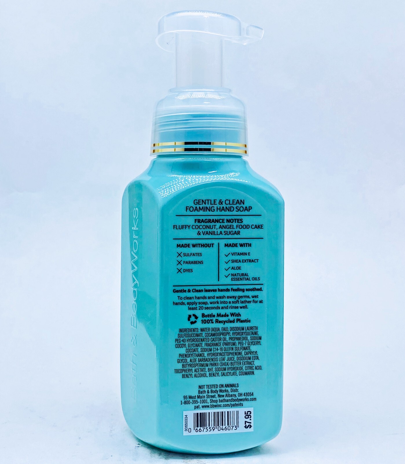5 Bath & Body Works COCONUT ANGEL CAKE Gentle Clean Foaming Hand Soap 8.75 oz