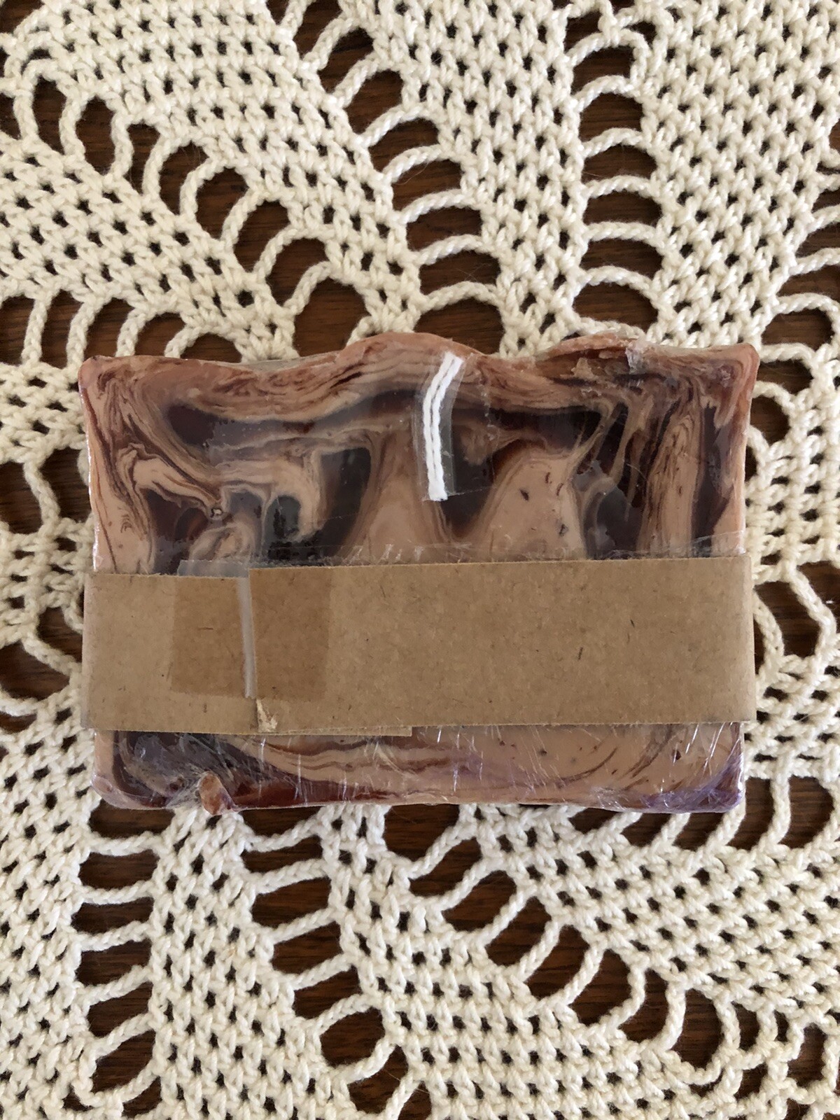 Vanilla & Pomegranate Scented Oatmeal & Shea Handmade Soap