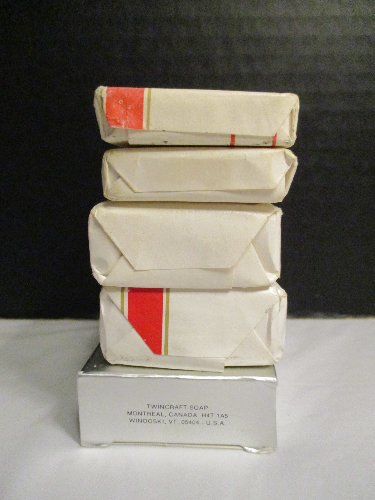 5 Bars Soap Hyatt Hotels Travel Size 2 Dial 2 Ivory 1 Unbranded NOS Vintage