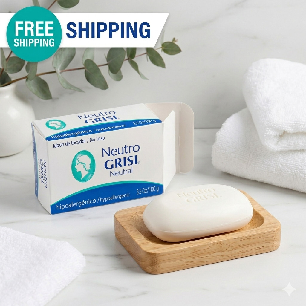 Neutro Grisi Neutral Soap Bar 3.5 oz–Gentle Cleanser for Face – LIMITED STOCK