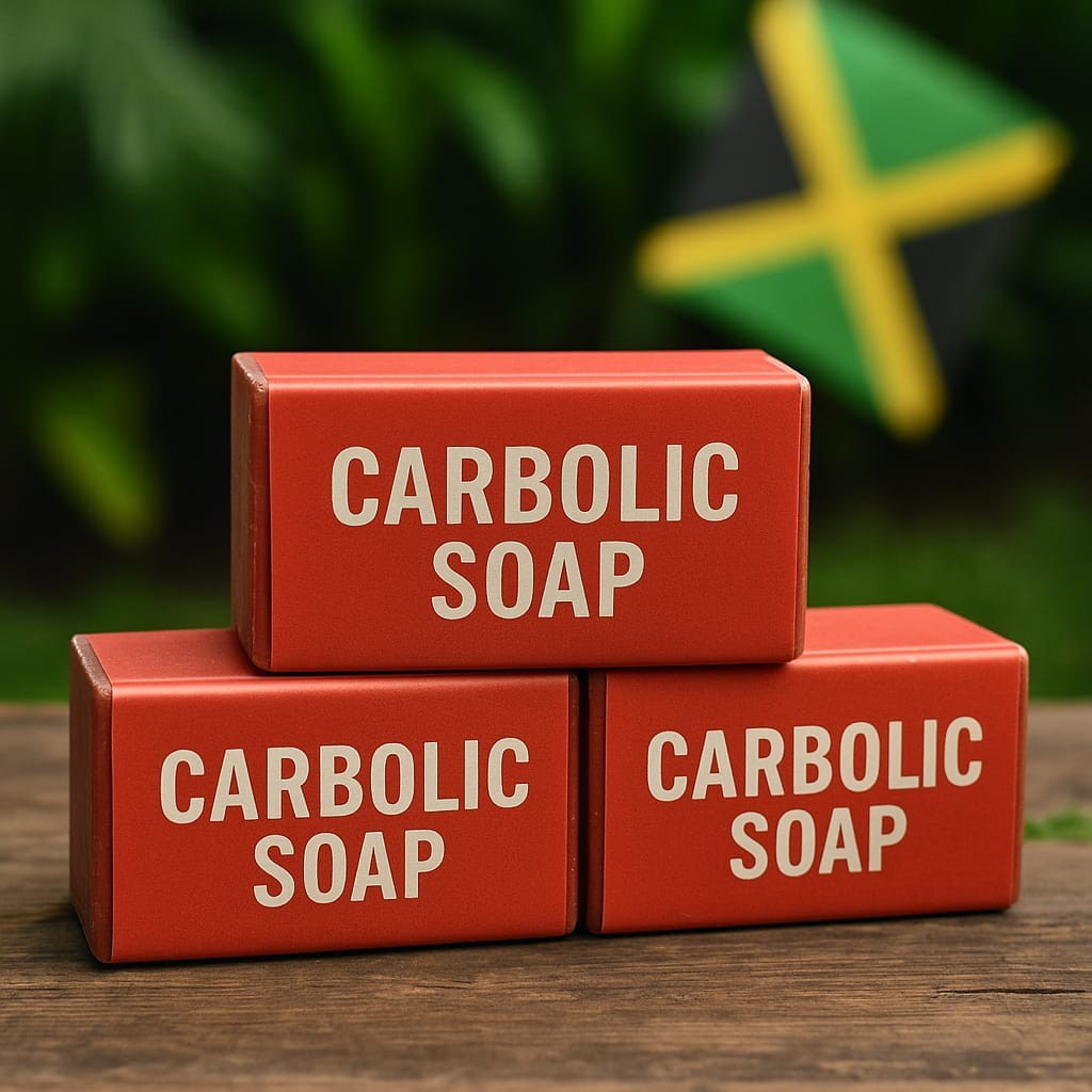 Authentic Jamaican Carbolic Soap (3 BARS)
