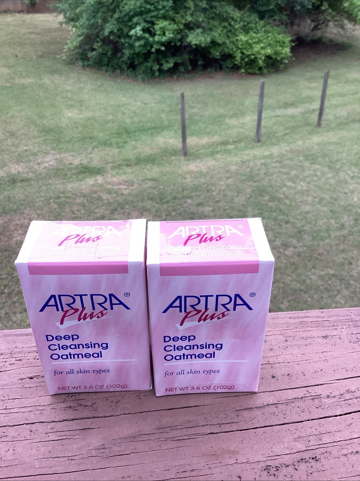 Artra Plus Deep Cleansing Oatmeal Soap 3.6 Oz. Each Lot of 2
