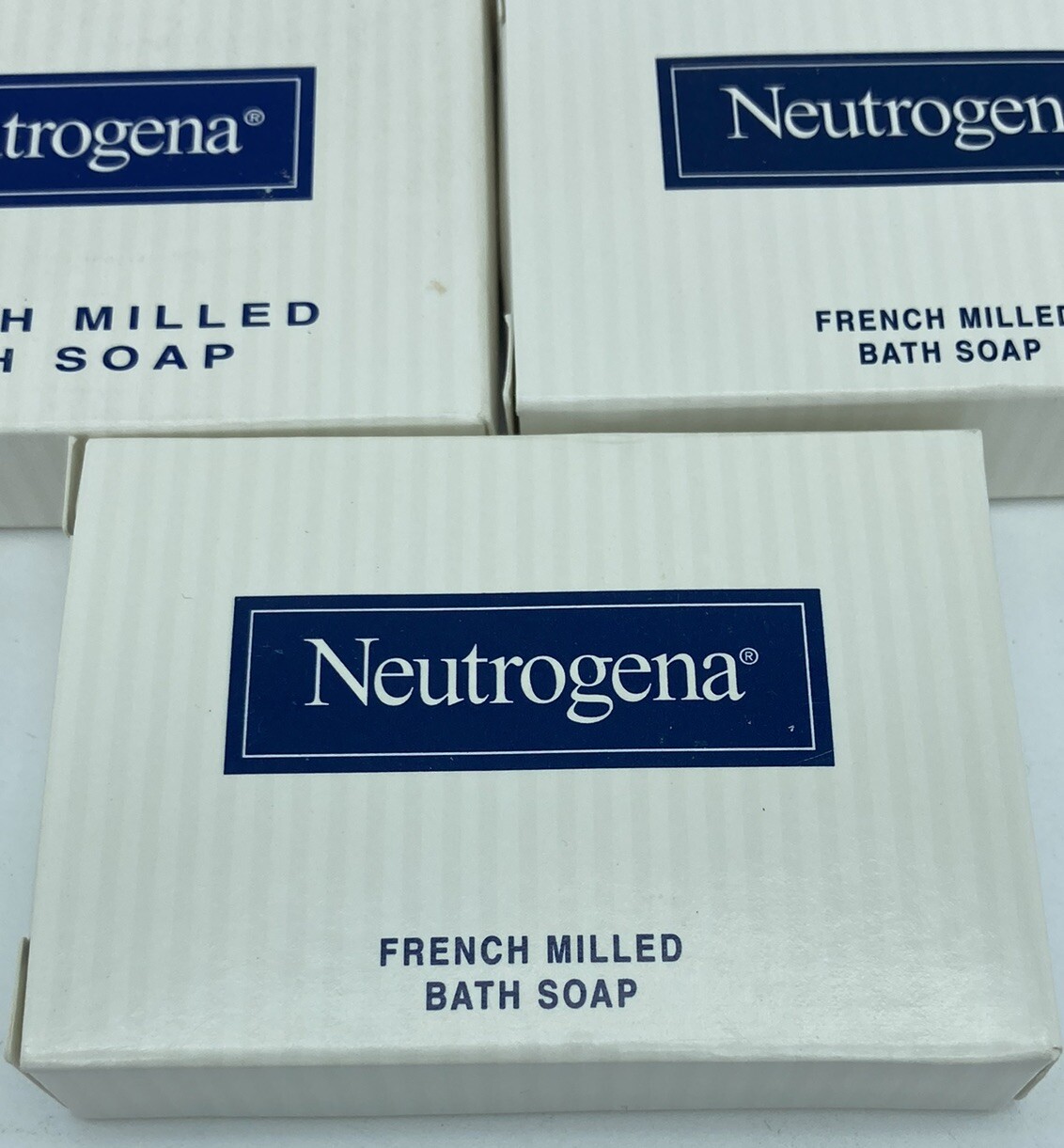 Lot of 5 Vintage Neutrogena French Milled Travel Size Soap Hilton Hotel 1.25 oz