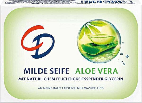 CD Mild Soap Bar: ALOE VERA -100g/3.5 oz- Made in Germany FREE SHIPPING