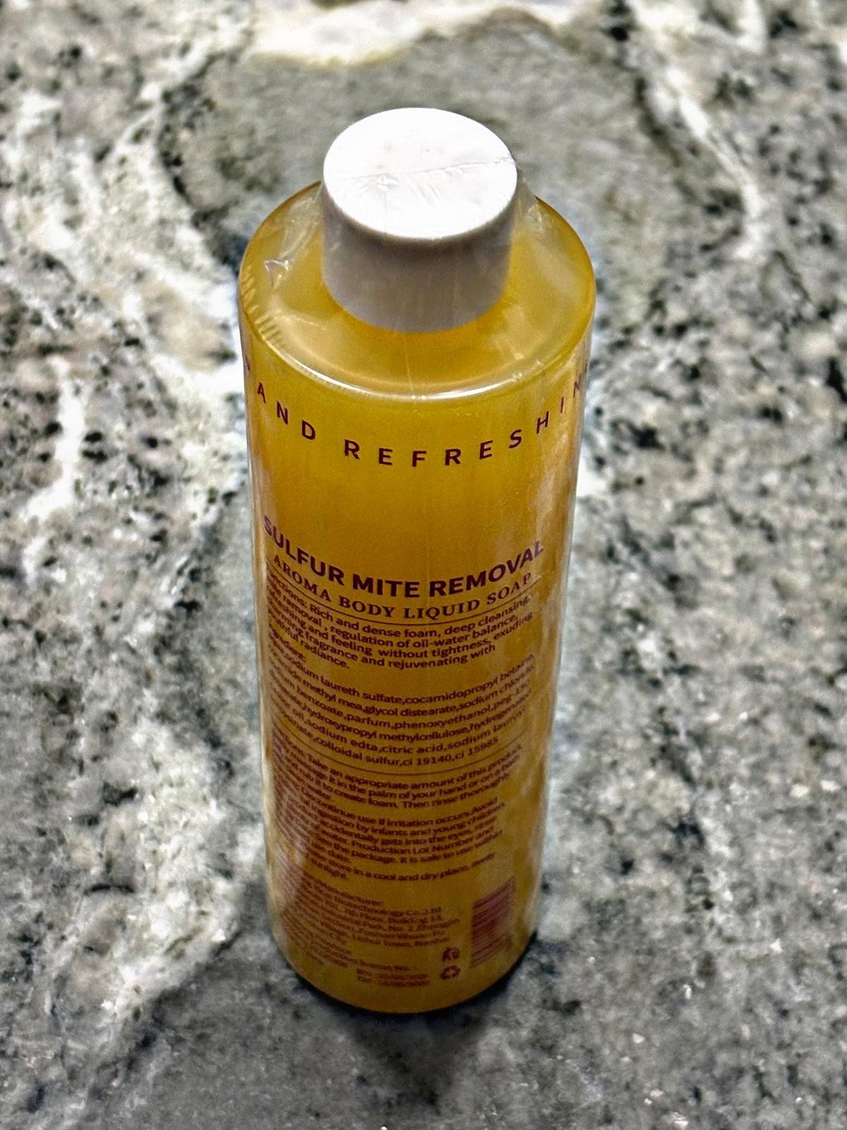 Tgideas Sulfur Mite Removal Aroma body liquid Soap
