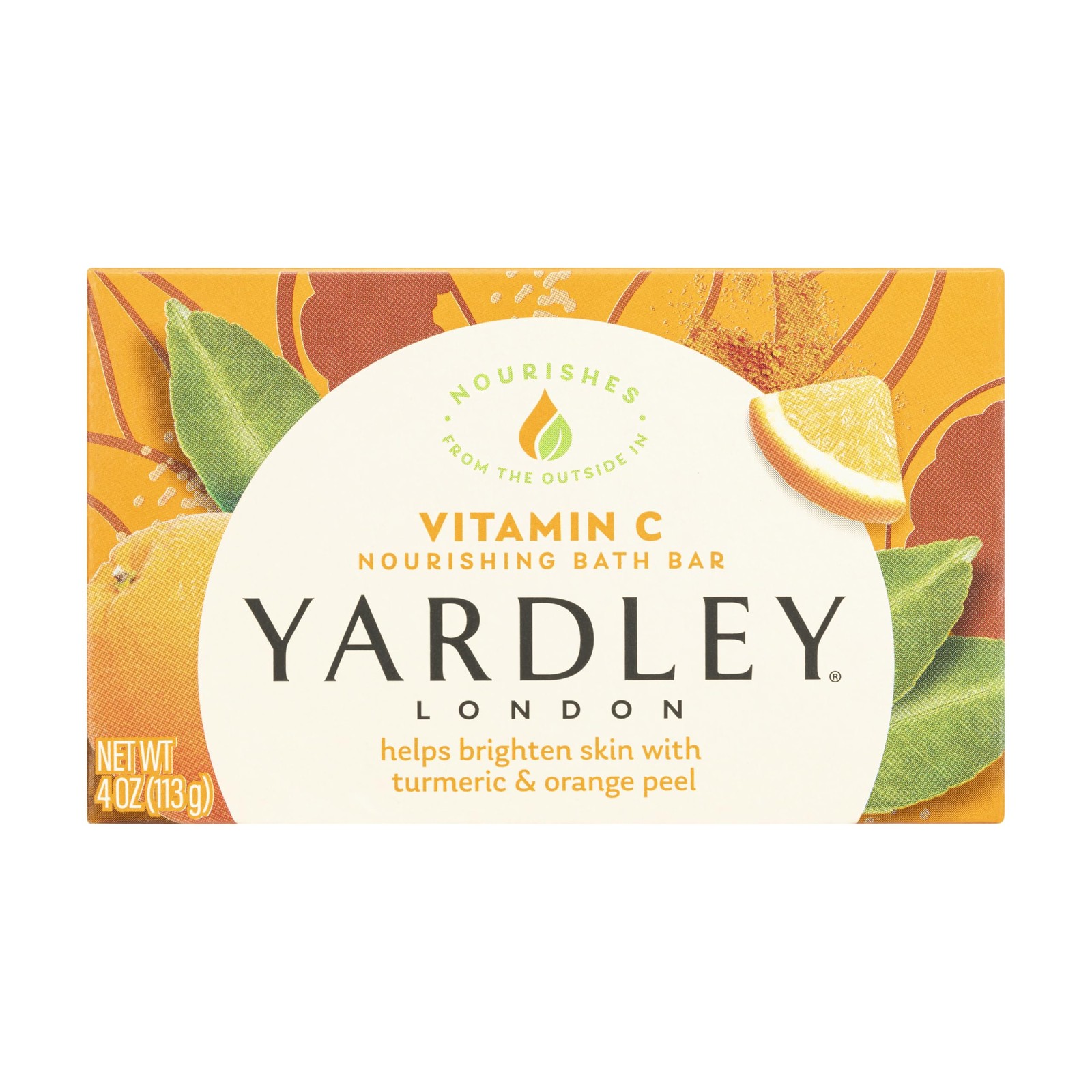 Yardley, London Vitamin C Bath Bar, 4 Ounce 4 (Pack of 1), No Color
