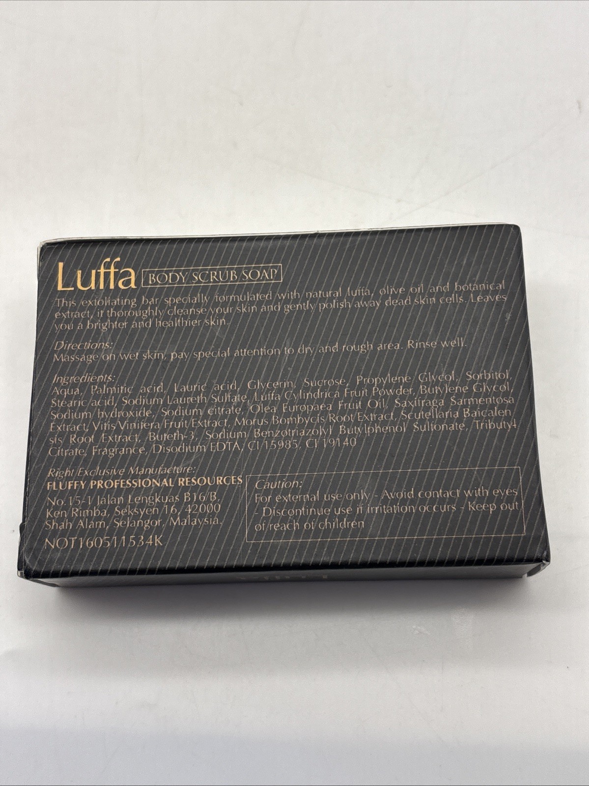 Fluffy Luffa Body Scrub Soap – 80g