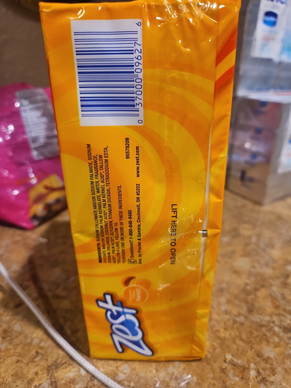 Zest Tangerine Mango Twist 8 Pack 4.5 oz bath deodorant bars Sealed NOS 8 Bars