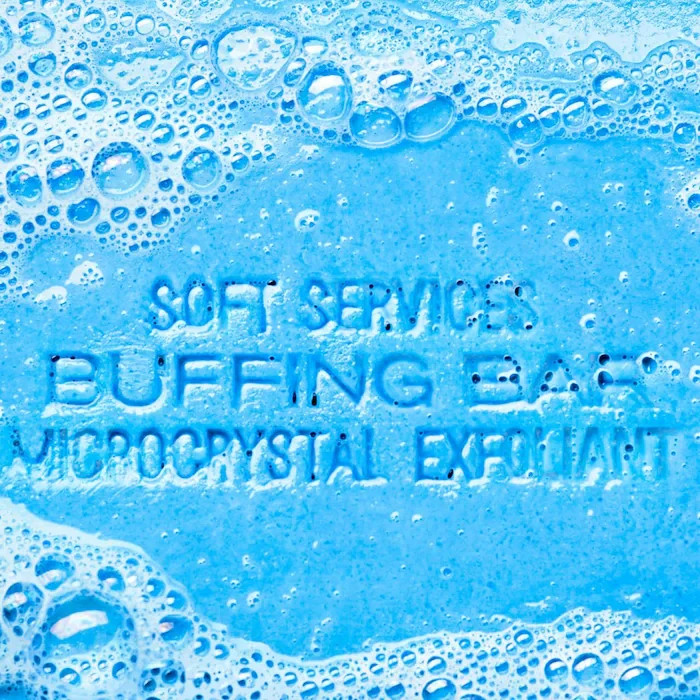 NIB 100%Authentic Soft Services Buffing Bar Exfoliating Body Bar (2 pack),7.5 oz