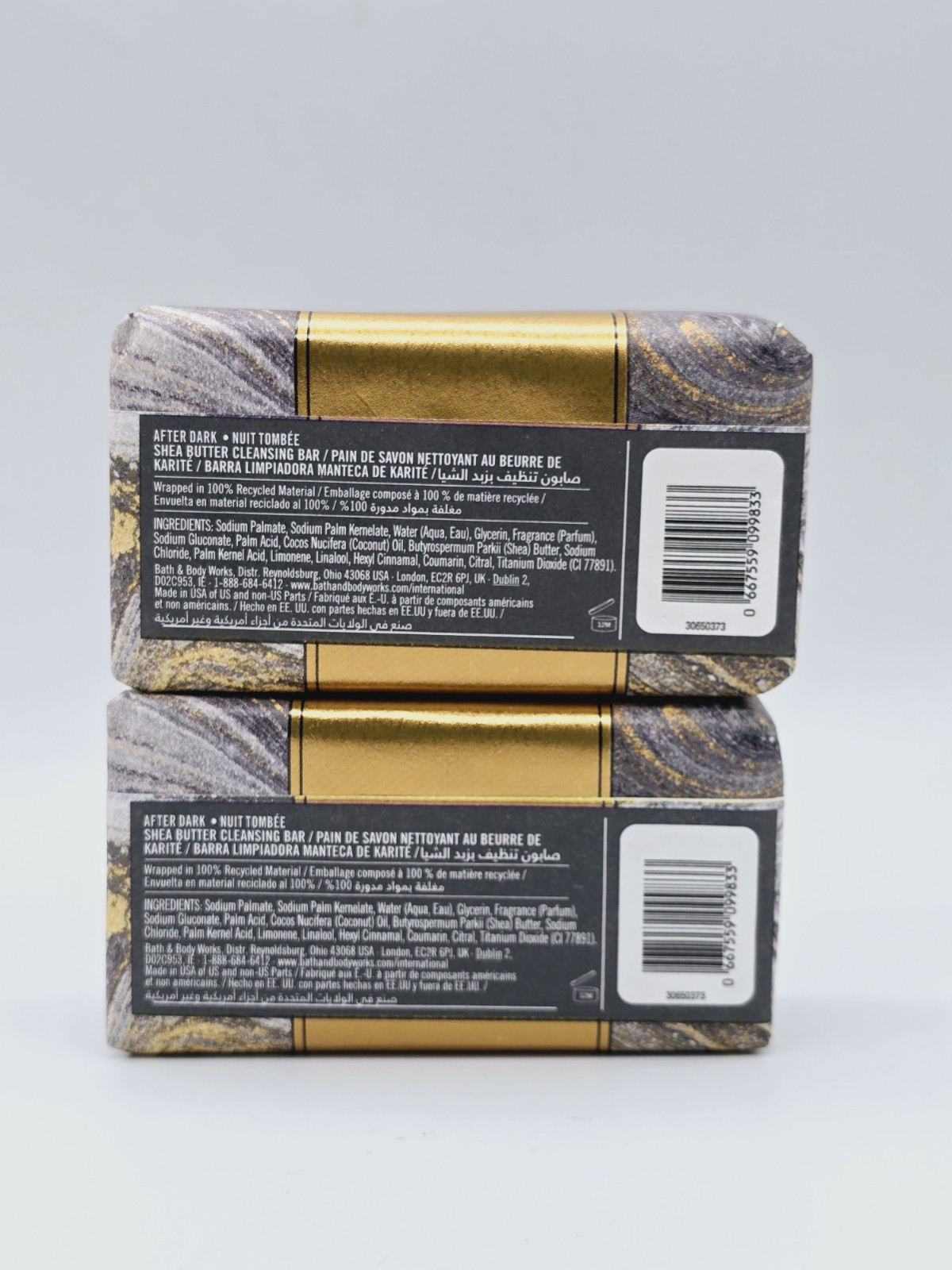 Bath & Body Works After Dark Men’s Collection Cleansing Bar 5 oz. QTY:2