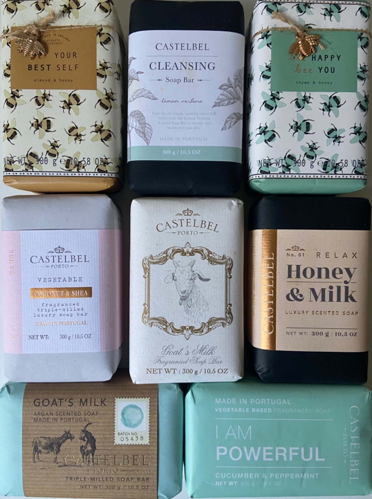 Choose Castelbel or Asquith & Somerset JUMBO-Size Fragranced Soap Bars (10.5 oz)