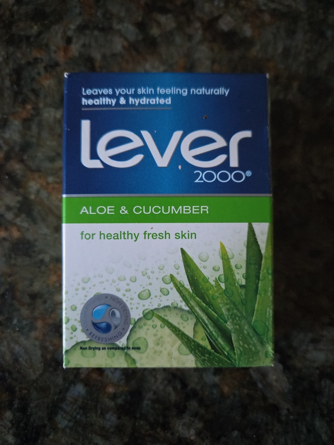 Lever 2000 Aloe & Cucumber Bar Soap 4oz (113g) New In Box Sealed