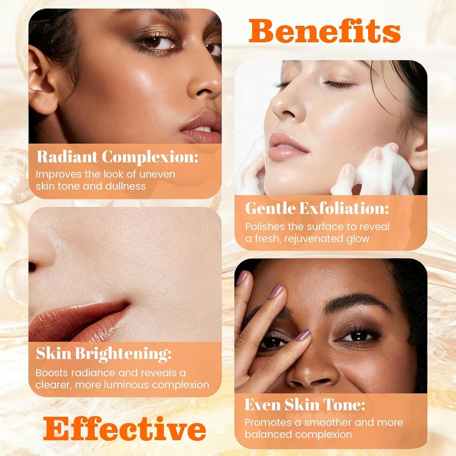 Turmeric Kojic Acid Soap Bar with Vitamin C & Shea Butter – Brightening Facial C