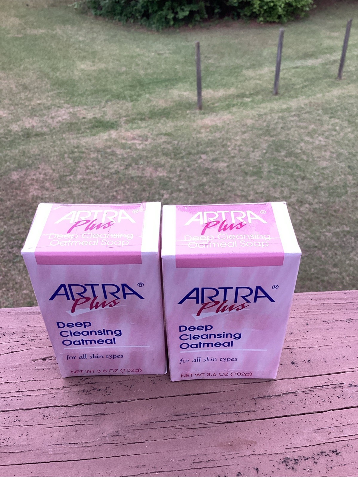 Artra Plus Deep Cleansing Oatmeal Soap 3.6 Oz. Each Lot of 2