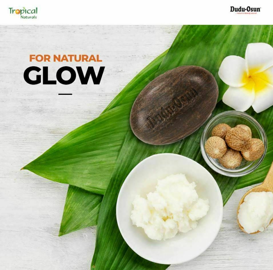 Dudu Osun African Black Soap Raw 1 Bar Body Face Wash