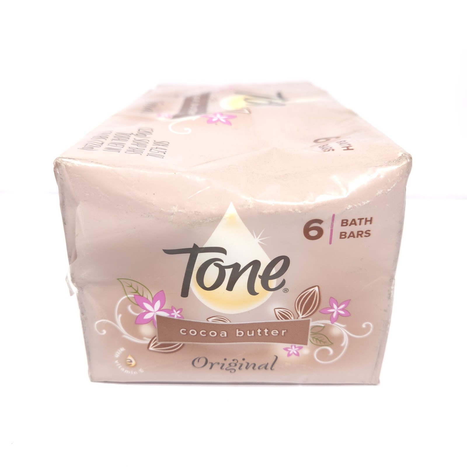 Tone Original Cocoa Butter 6 Pack Bar Soap NEW Factory Sealed 4.25 oz each