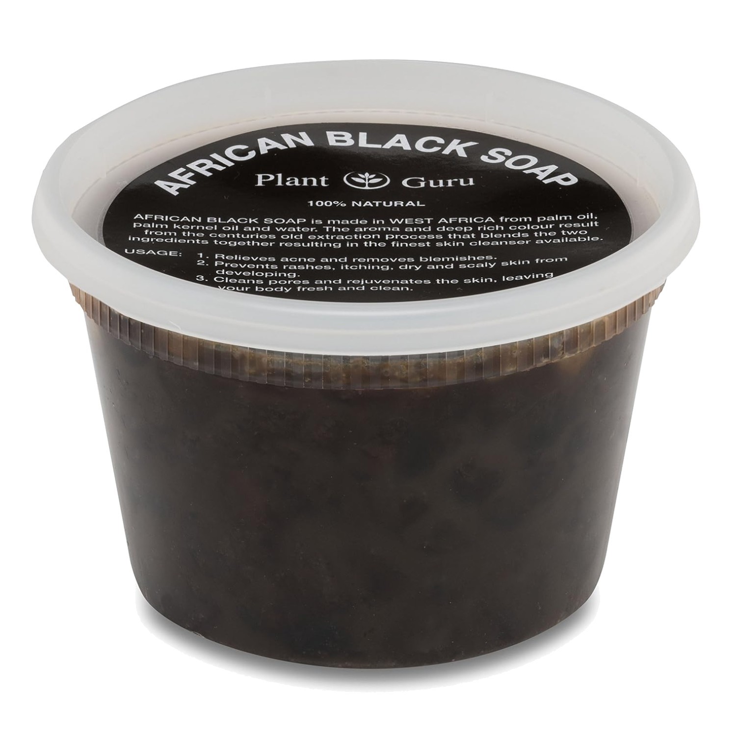 Traditional African Black Soap – Pure & Natural