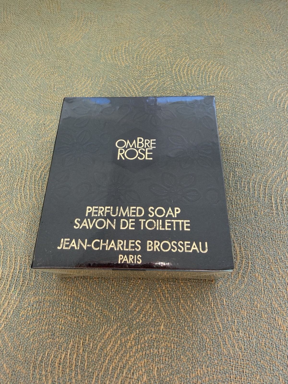 JEAN CHARLES BROSSEAU Paris OMBRE ROSE 100G PERFUMED SOAP new factory sealed