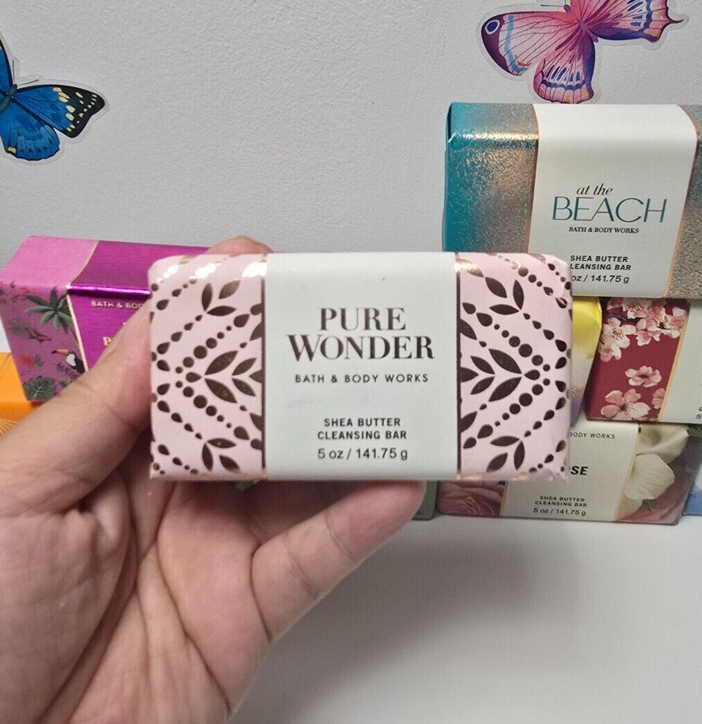 Bath & Body Works Women’s Shea Butter Cleansing Bar 5 oz You Pick Scent