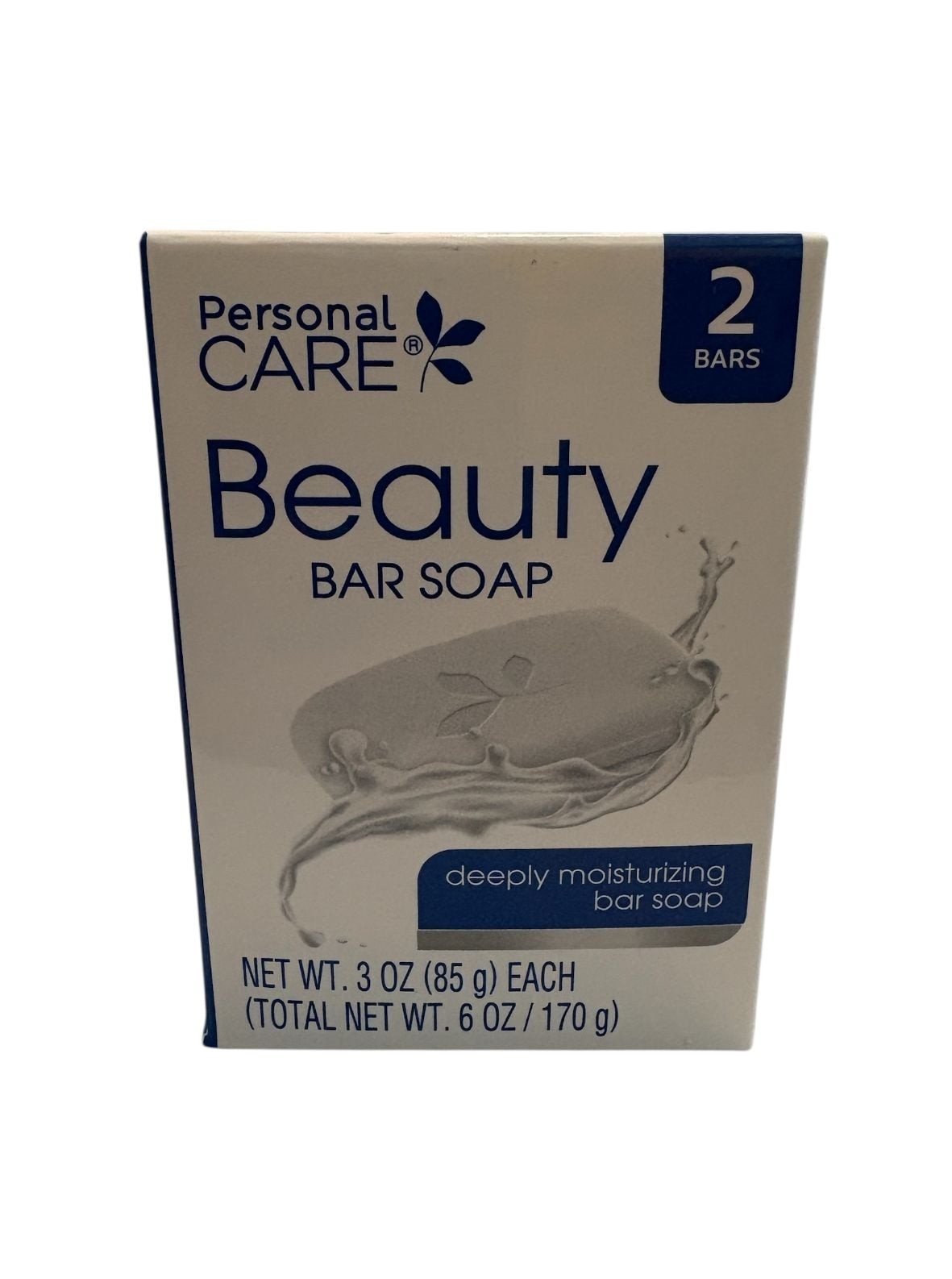 Personal Care Deeply Moisturizing Bar Soap, 2-Count pack