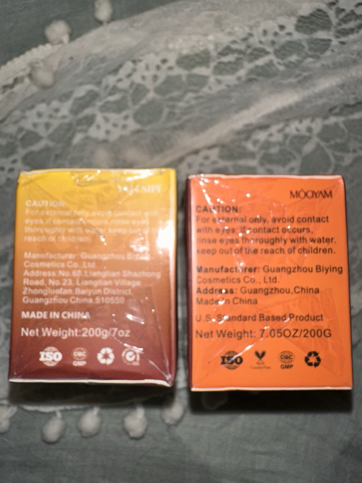 Turmeric Kojic Acid Soap Bars. Dark Spot Remover, Whitening Cleansing 2 Bars 7oz