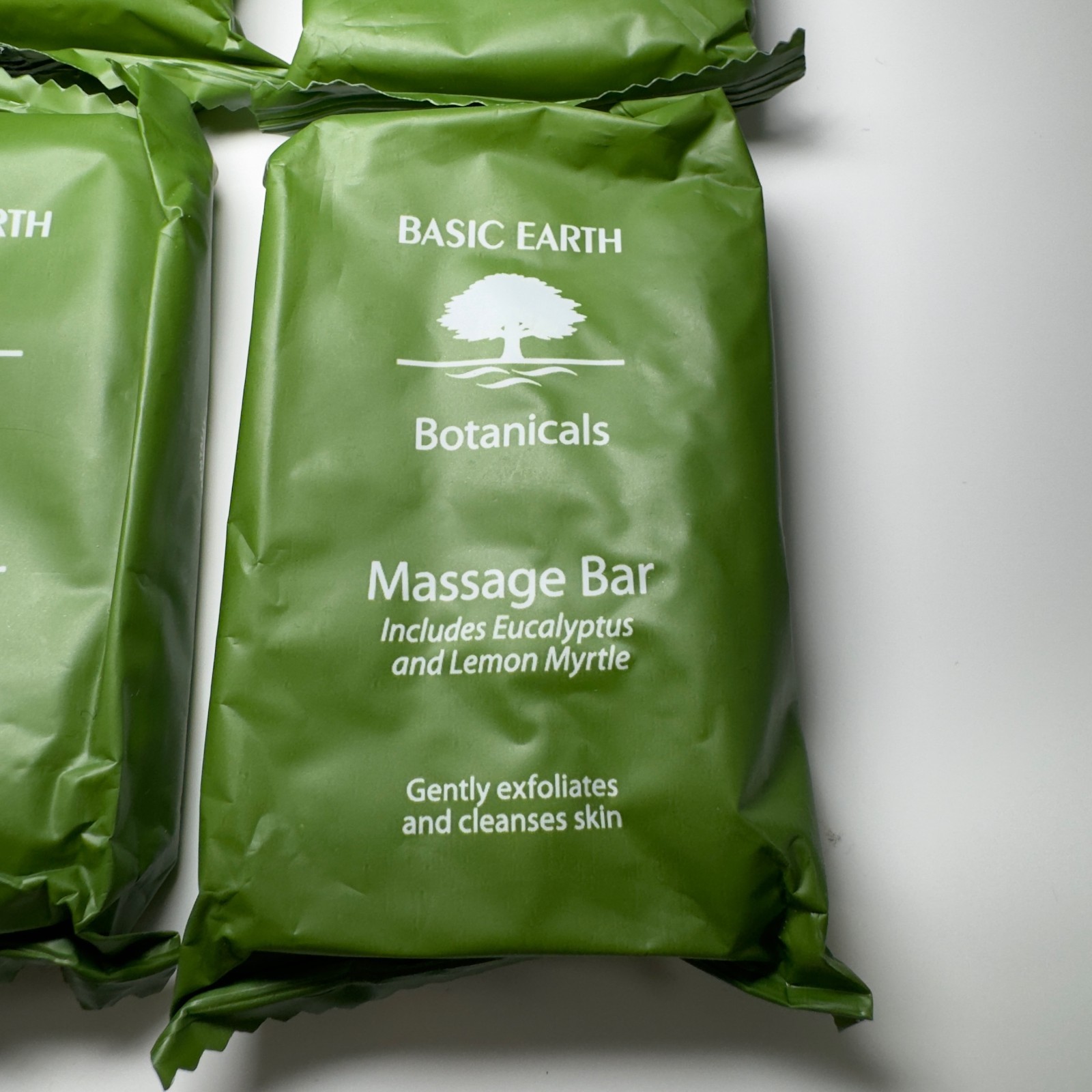Basic Earth Botanicals Travel Massage Bar Eucalyptus Lemon Myrtle LOT Of 12 NEW