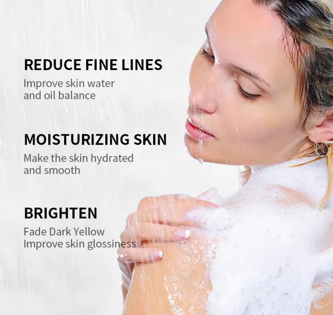 5Kojic Acid Brightening Soap Bar Moisturizing Exfoliating Orange Face/Body/Hands