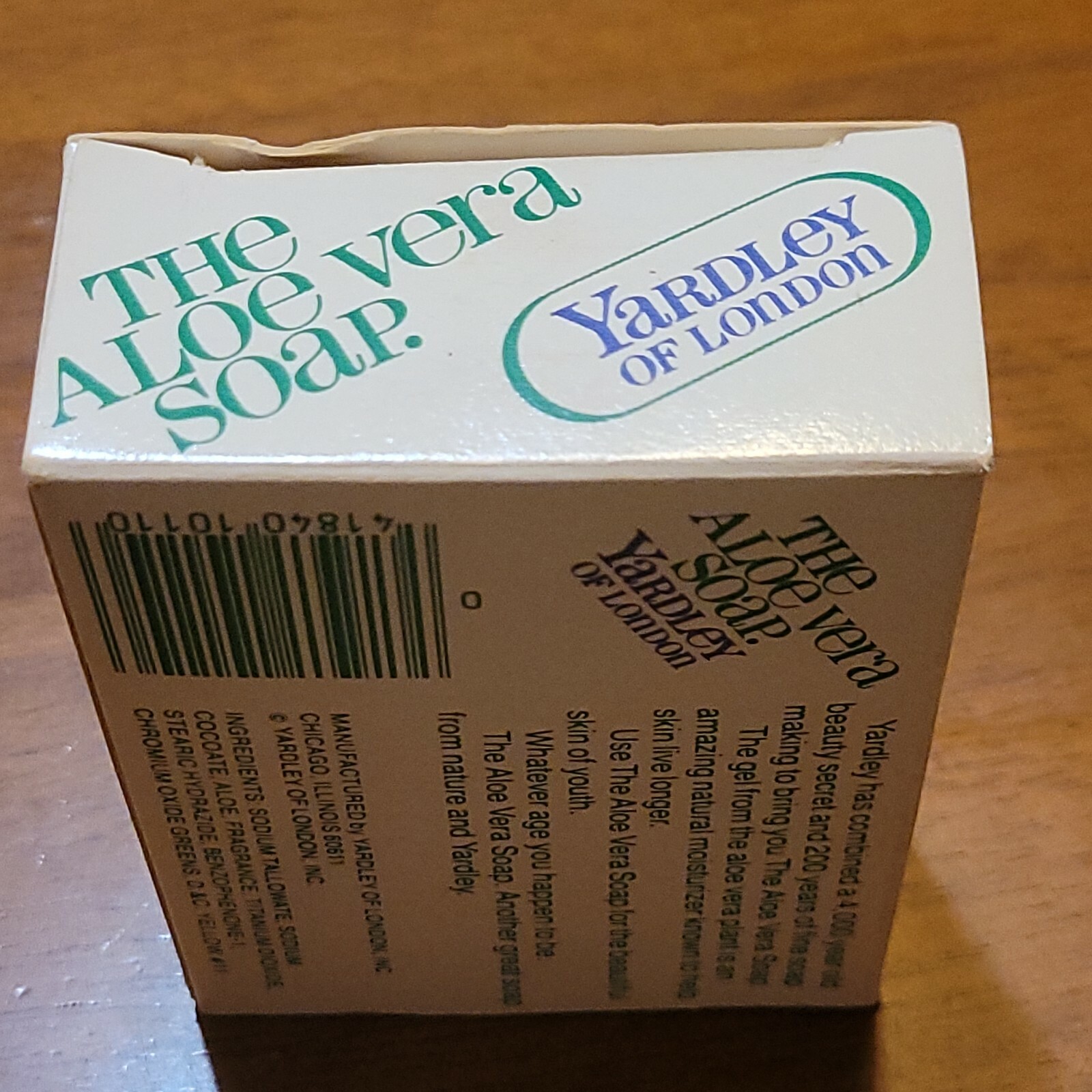 ALOE VERA YARDLEY OF LONDON BAR SOAP 4.25 RARE OLD VINTAGE NOS 2