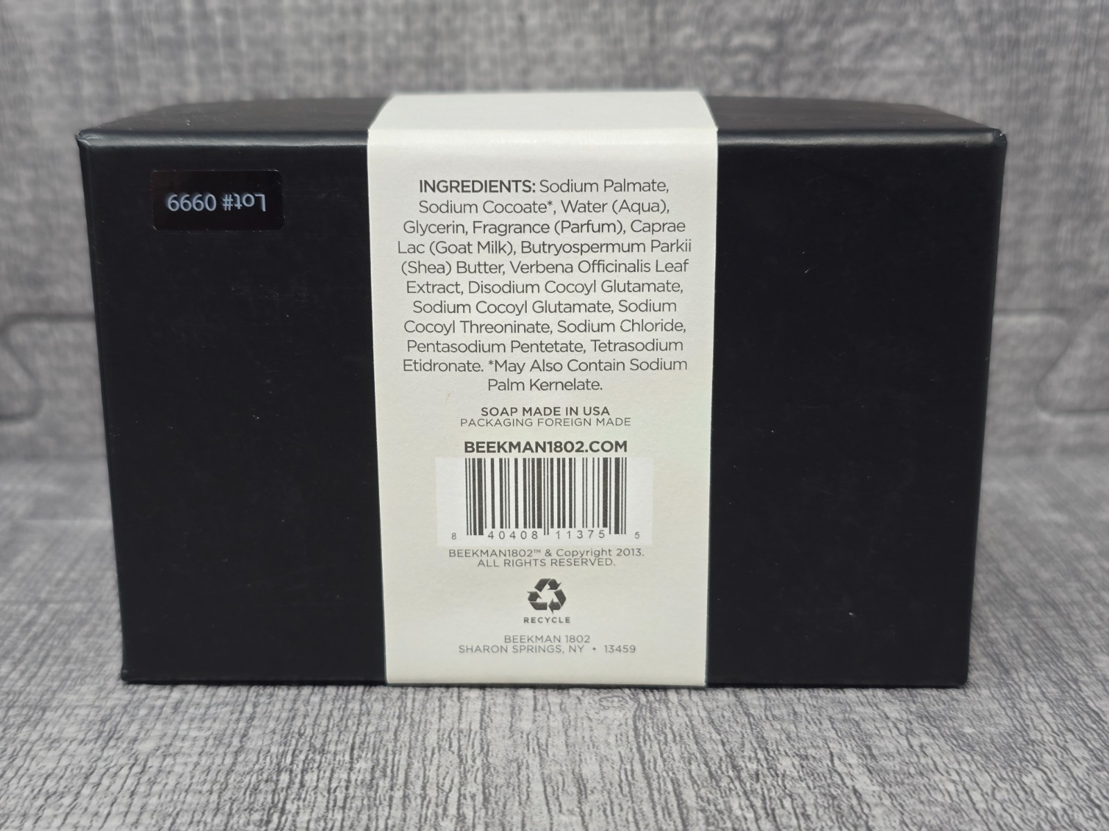 NEW SEALED Beekman 1802 Goat Milk Soap FULL SIZE in FRESH AIR 9 oz Bar Lot of 3