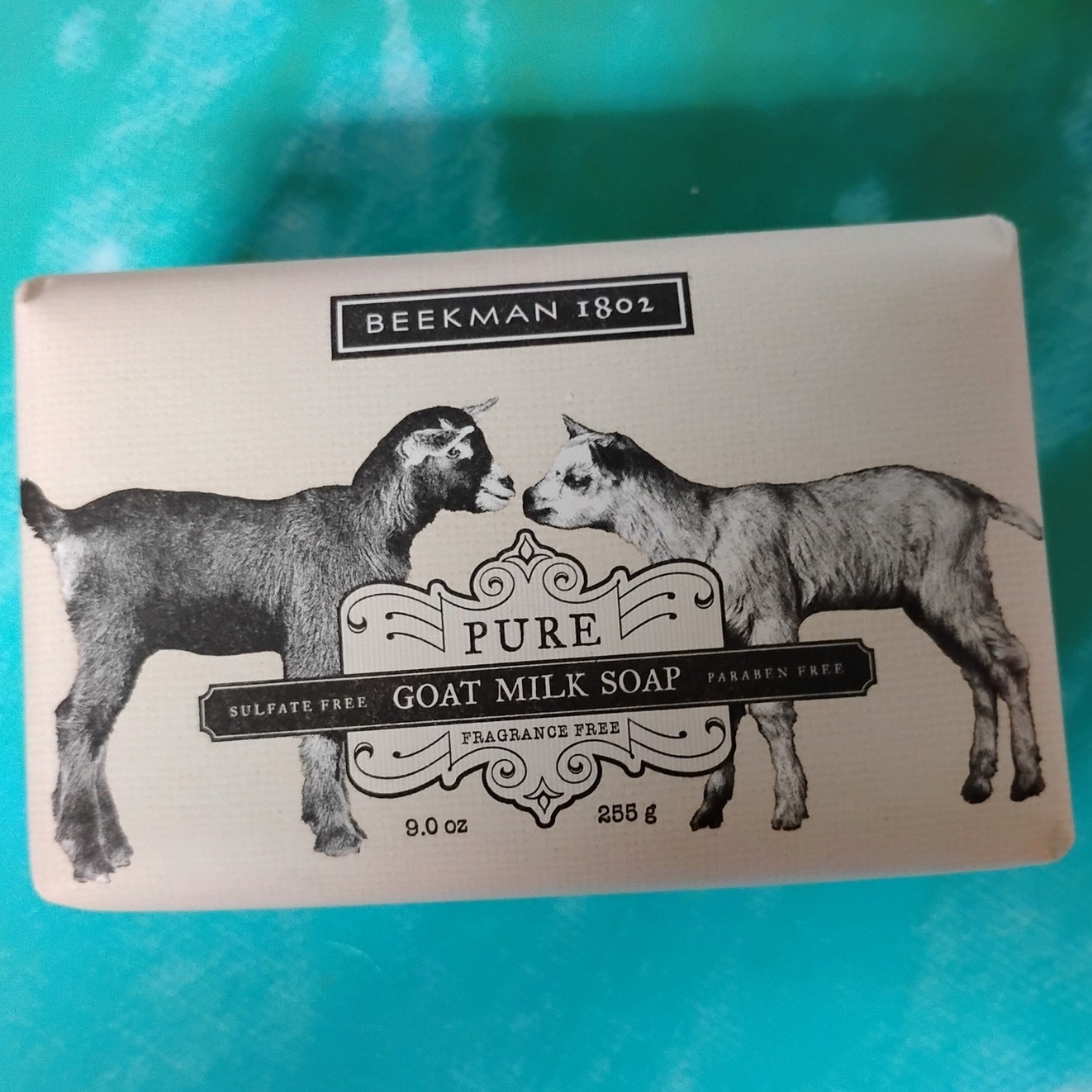 Beekman 1802 Pure Goat Milk Bar Soap 9 Oz Fragrance Free Sulfate Paraben Free,
